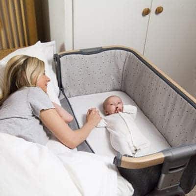 beside the bed bassinet