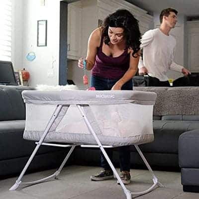 2in1 rocking bassinet