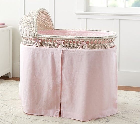 pottery barn wicker bassinet reviews