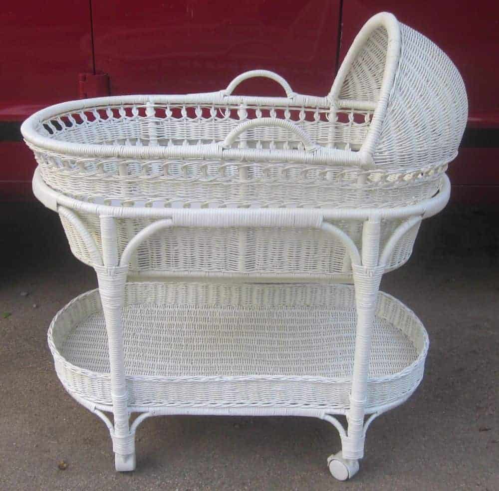 wicker bassinet safety