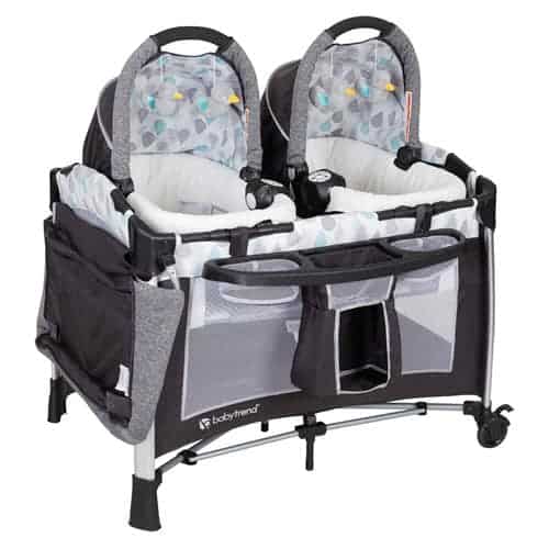 double bassinet for twins