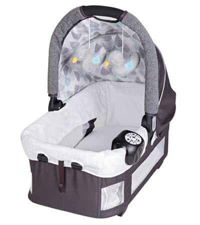 Baby Trend Twin Nursery Center rock and by bassinet » Getforbaby