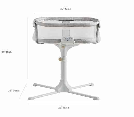 Halo shop bassinest measurements