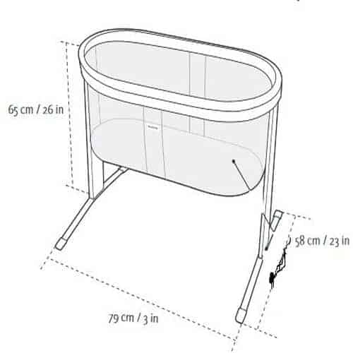 baby bjorn bassinet weight limit