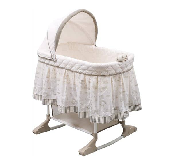 Delta Children Rocking Bedside Bassinet » Getforbaby