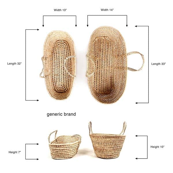 Tadpoles Moses Basket dimession Tadpoles Moses Basket dimession
