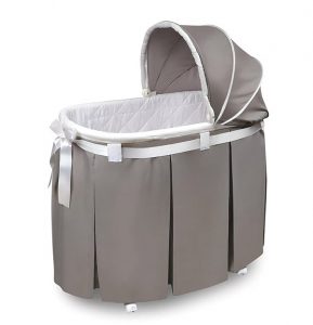 Wishes Oval Rocking Baby Bassinet