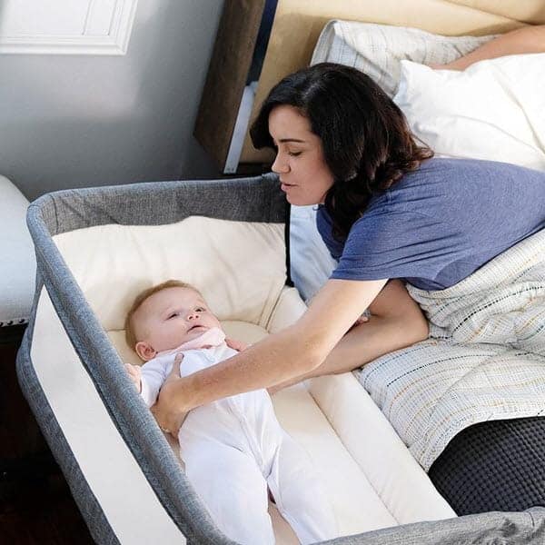 Mika Micky Baby Co Sleeper That Attaches to Bed
