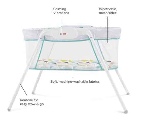 fisher price stow n go bassinet sheets