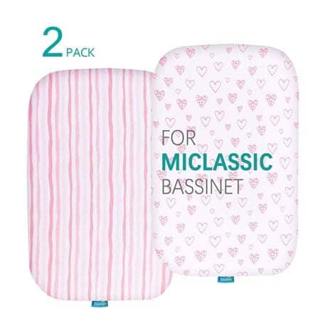 miclassic bassinet sheets