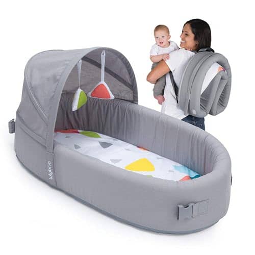 Lulyboo Bassinet to go Infant Sleeper In bed