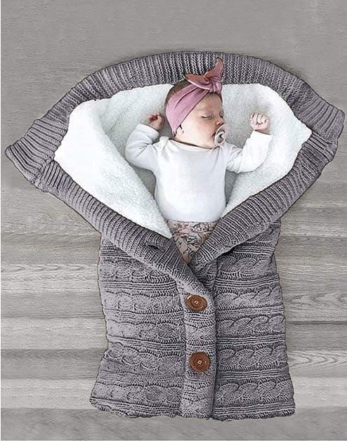 XMWEALTHY Unisex Infant Swaddle Baby Warm Blanket