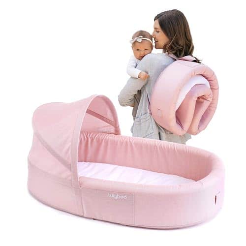 Lulyboo Bassinet to-go Baby Travel Bed for Newborn