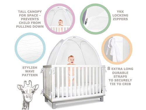 KinderSense - Baby Safety Crib Tent