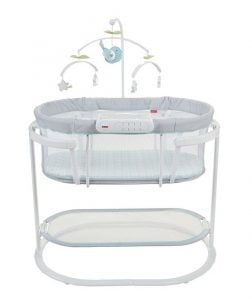 Fisher-Price Soothing Motions Modern Baby Bassinet