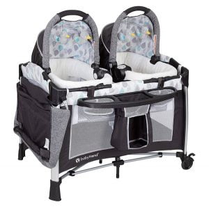 Baby Trend GoLite Double Twin Pack and Play Bassinet