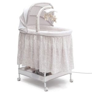Simmons Kids Deluxe Hands-Free Auto-Glide Bassinet