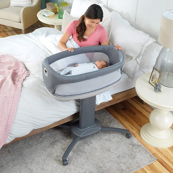 Bedside Sleeping with Chicco Close to You 3-in-1 Bedside Bassinet