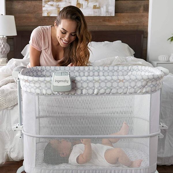convert to ingenuity dream & grow bedside bassinet to crib
