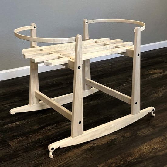 Addy & Sage 2-in-1 Natural Rocking Stand Baskets