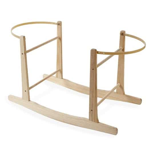 Clair-De-Lune Folding Moses Basket Bassinets Stand