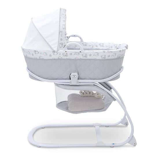 Delta Children Deluxe 2-in-1 Moses Bedside moses basket Bassinet with stand