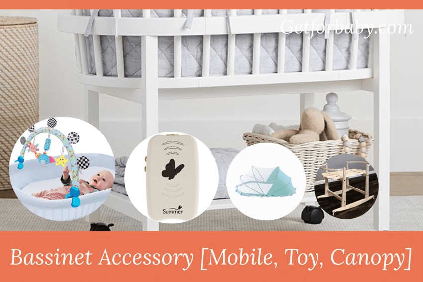 Bassinet Accessory - Mobile, Toy, Canopy & Battery