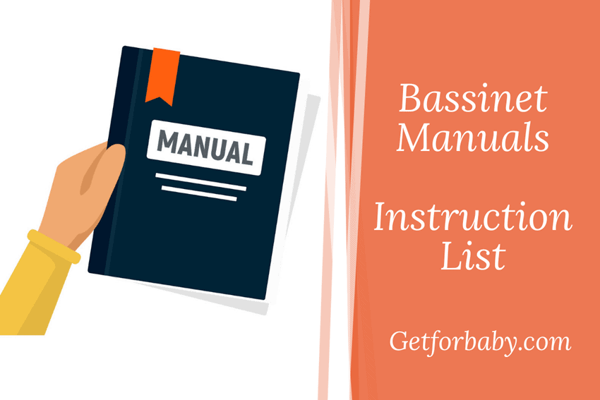 Bassinet Instruction Manuals List