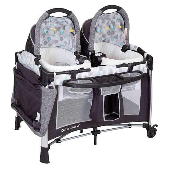 Baby Trend Go Lite Double Bassinet for Twins