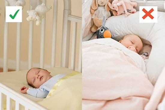 how to safely use blanket in crib
