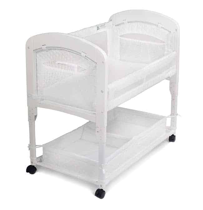 Arm's Reach Cambria Co-Sleeper Bassinet, White