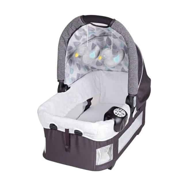 double-bassinet-of-the-Baby-Trend-Go-Lite-Twins-Nursery-Center